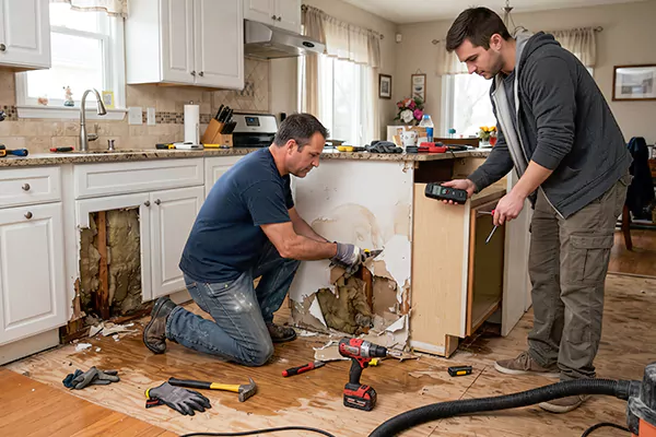 Kitchen Water Damage Repair Cleburne