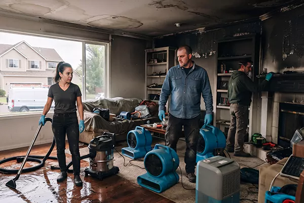 Smoke and Water Damage Restoration Cleburne
