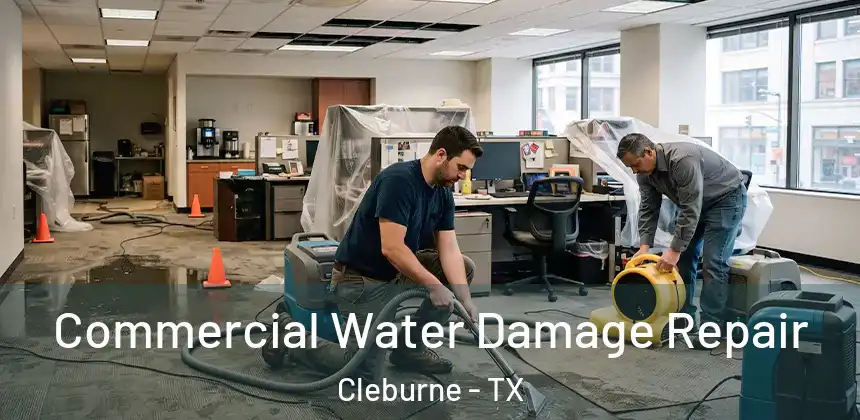  Commercial Water Damage Repair Cleburne - TX