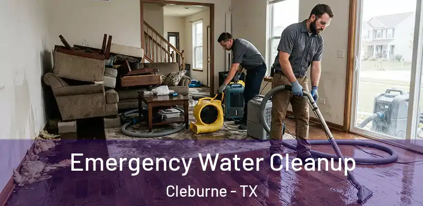  Emergency Water Cleanup Cleburne - TX