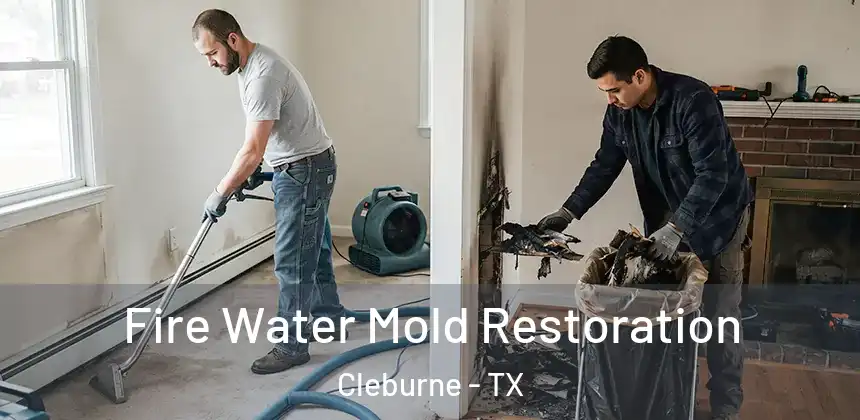  Fire Water Mold Restoration Cleburne - TX