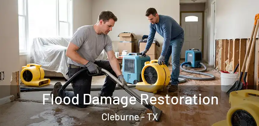  Flood Damage Restoration Cleburne - TX