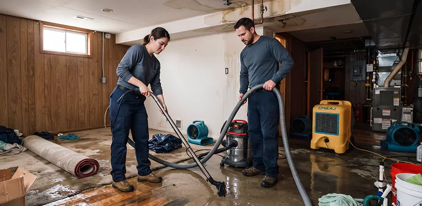 Frozen Pipe Burst Cleanup in Cleburne