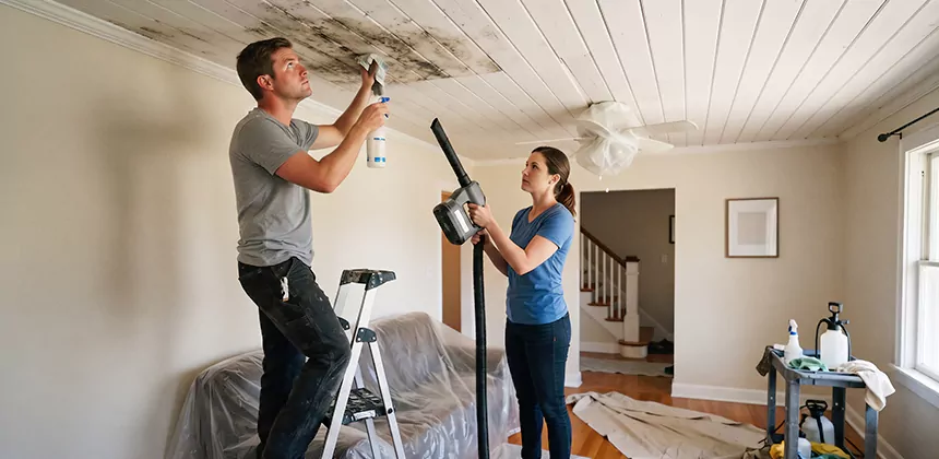 Ceiling Mold Treatment in Cleburne
