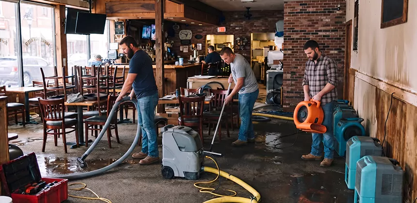 Emergency Commercial Water Damage Restoration in Cleburne