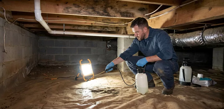 Crawl Space Mold Treatment in Cleburne