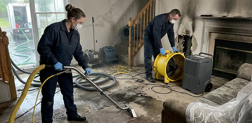 Same-Day Fire and Water Restoration in Cleburne