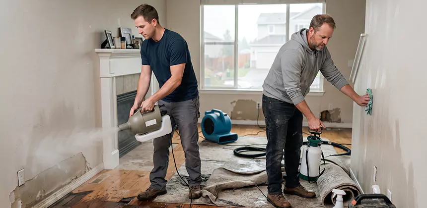 Post-Flood Sanitizing and Deodorizing in Cleburne