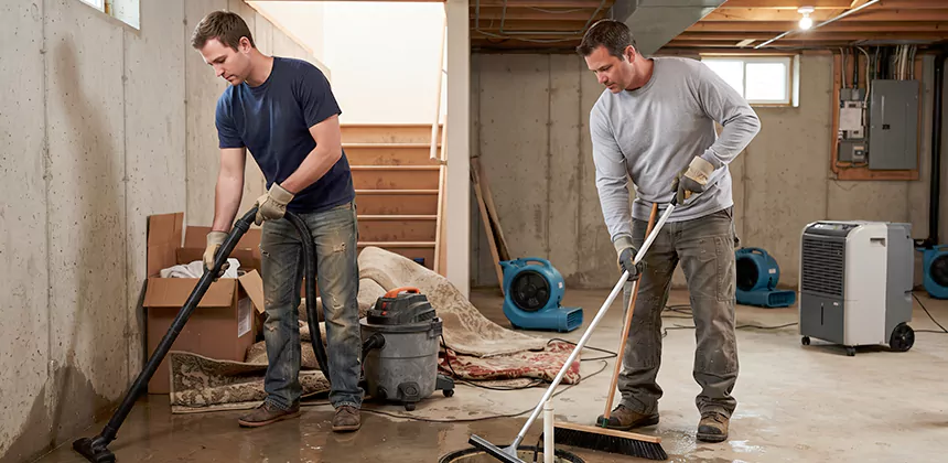Basement Flood Water Removal in Cleburne