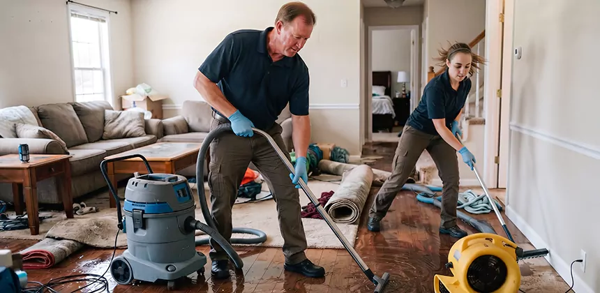 Hidden Leak Clean Up in Cleburne
