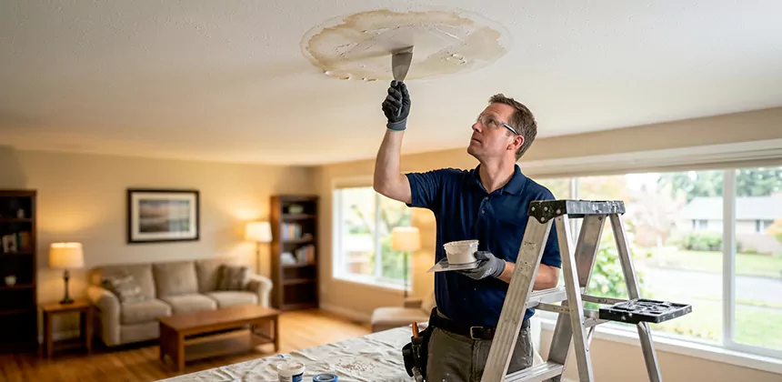 Ceiling Water Stain Repair in Cleburne