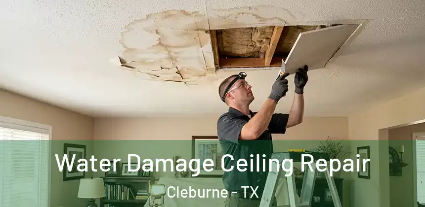  Water Damage Ceiling Repair Cleburne - TX