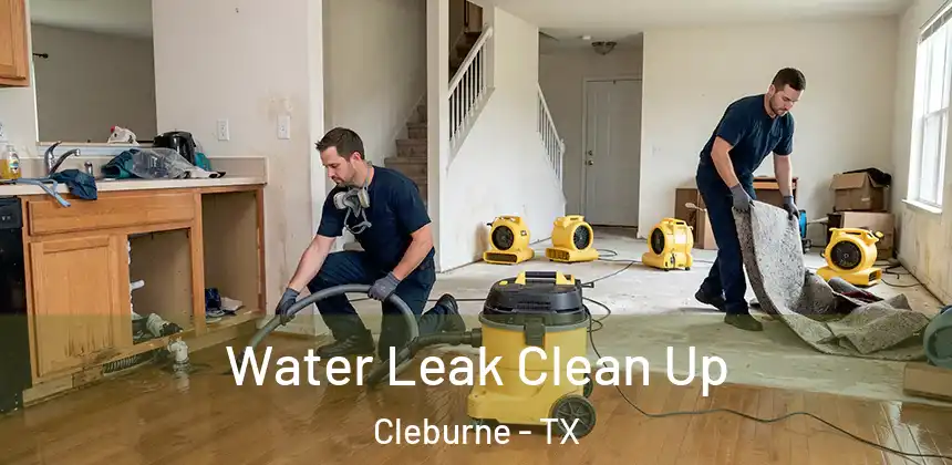  Water Leak Clean Up Cleburne - TX