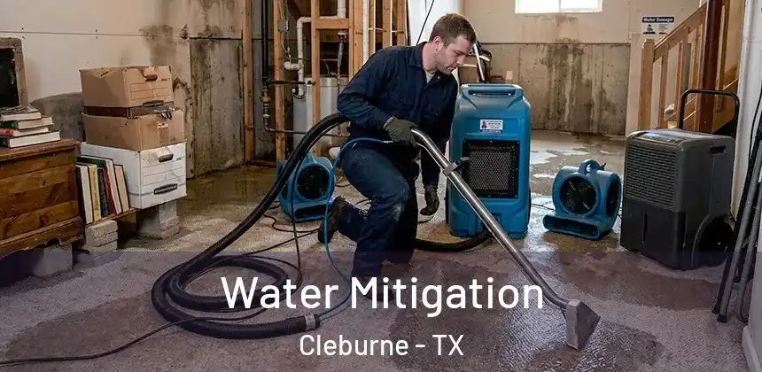  Water Mitigation Cleburne - TX